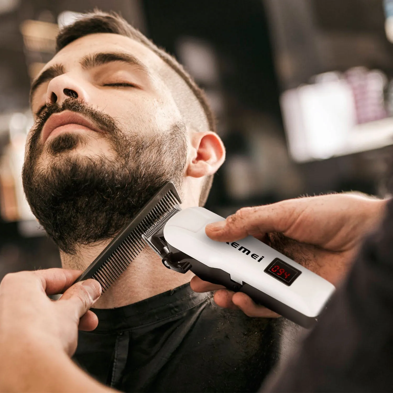 Rechargeable Cordless Hair Clipper