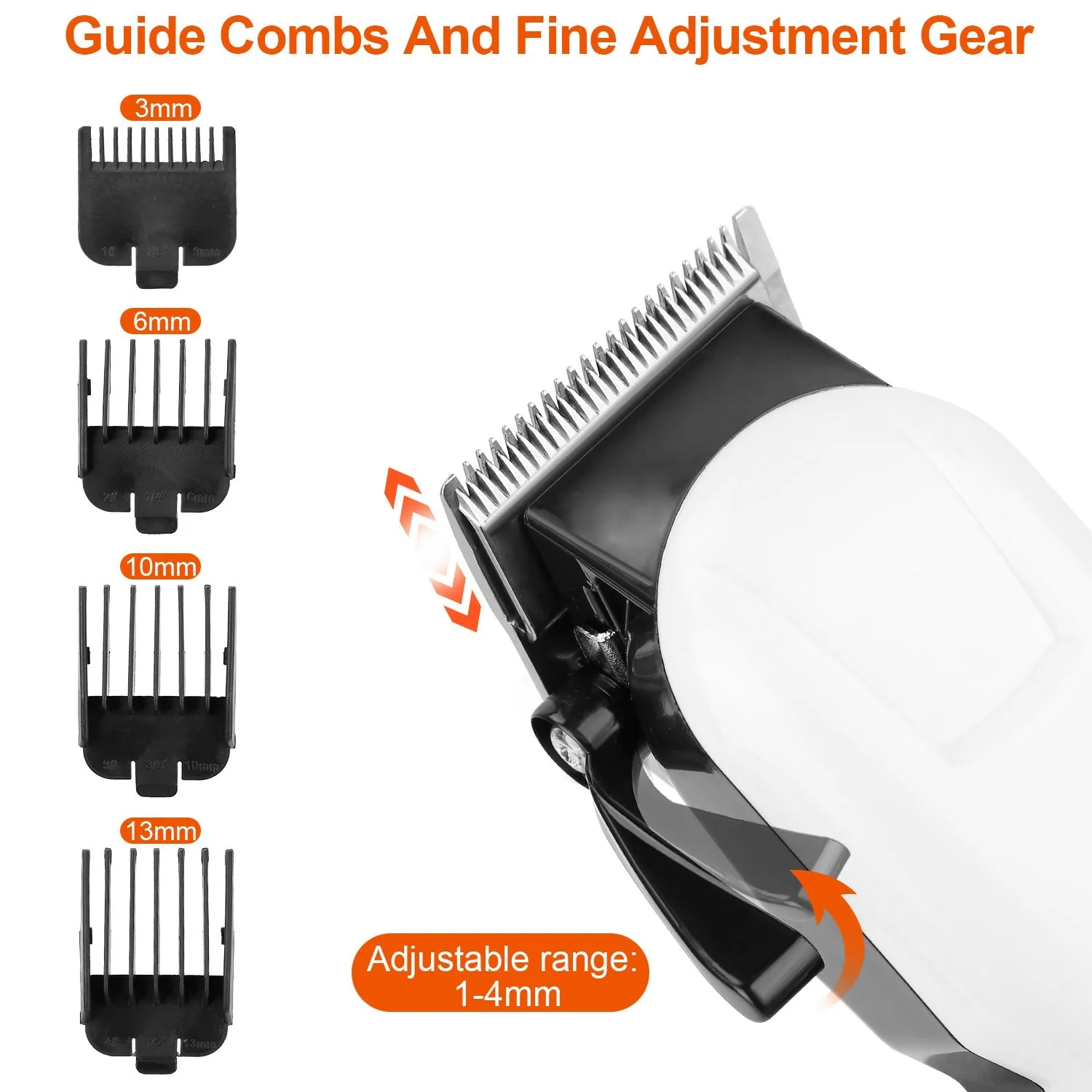 Rechargeable Cordless Hair Clipper