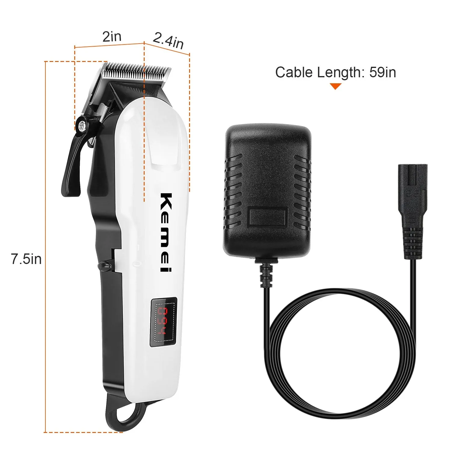 Rechargeable Cordless Hair Clipper