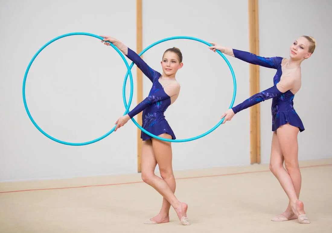 Rhythmic Gymnastics 85 cm Hoop - Turquoise
