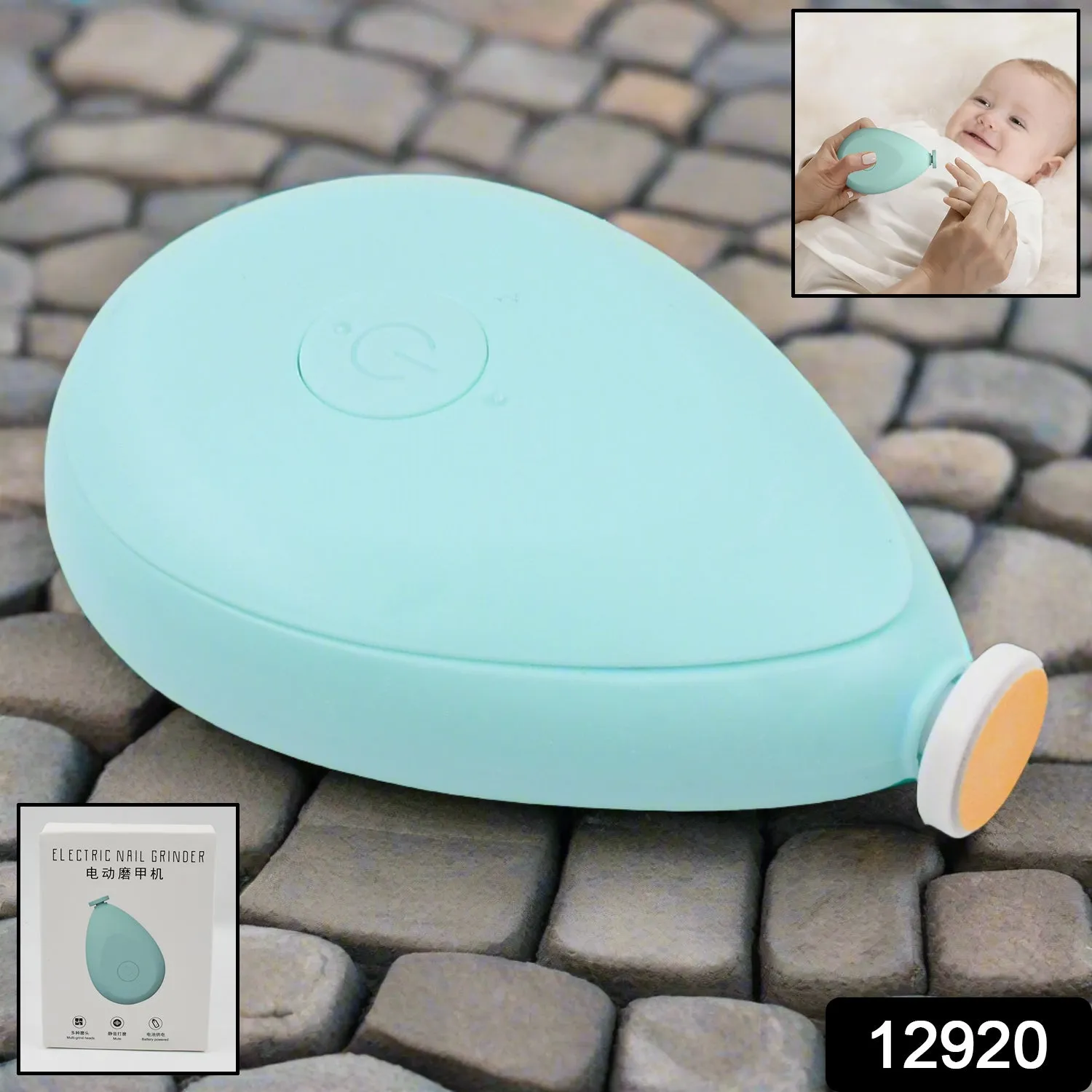 Safe Baby Nail Care Electric Grinder (Mix Color)