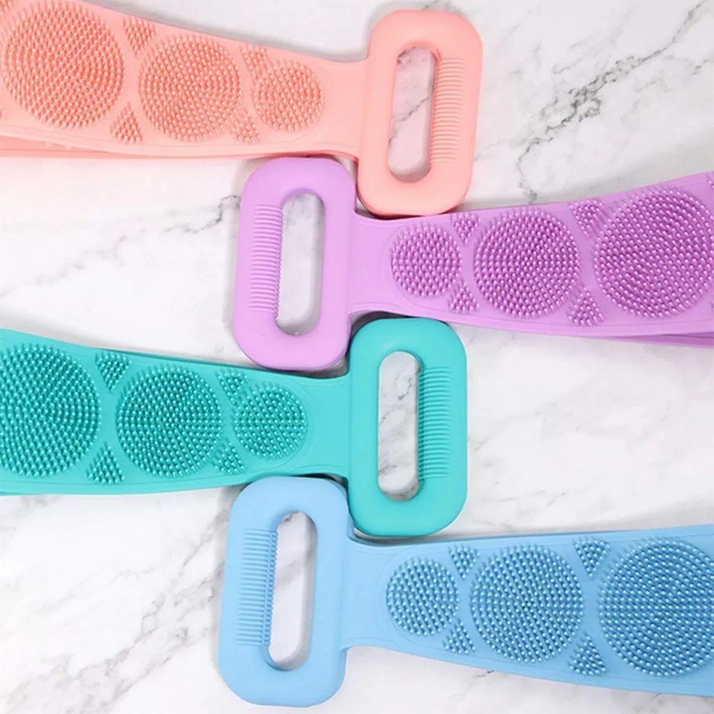 Silicone bath towel