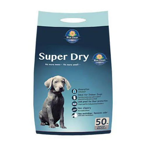 Super Dry SAP 5g Ultra Absorbent Pee Pad 50cm x 60cm - 50pcs