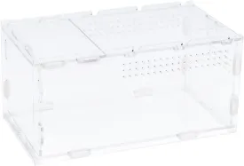 Transparent Acrylic Jumping Spider Enclosure, Tarantula & Snail Terrarium, Praying Mantis Habitat, Insect & Small Reptile Terrarium