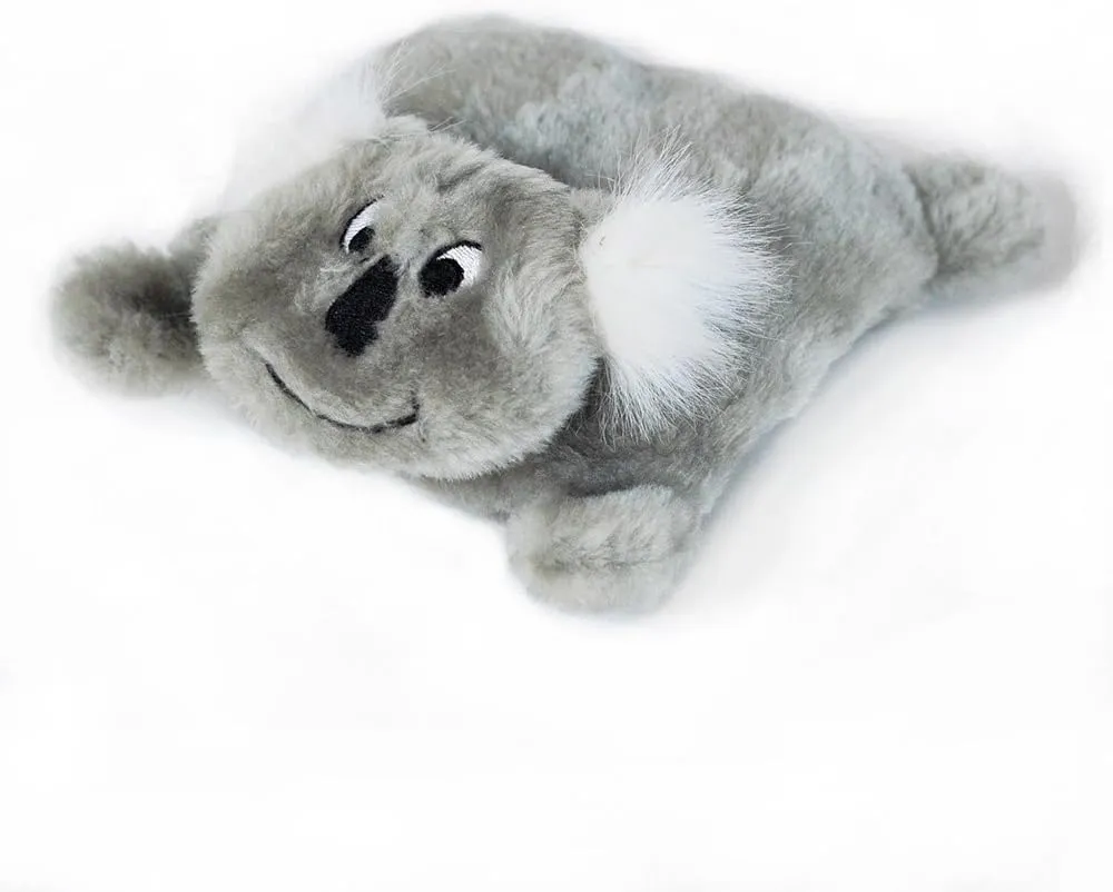 ZippyPaws - Squeakie Pads No Stuffing Plush Dog Toy - Koala